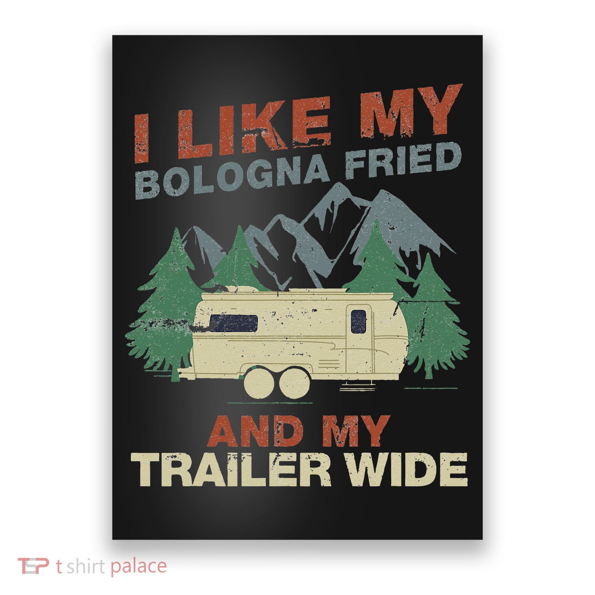 White Trash Redneck Trailer Funny White Trash Bash Poster
