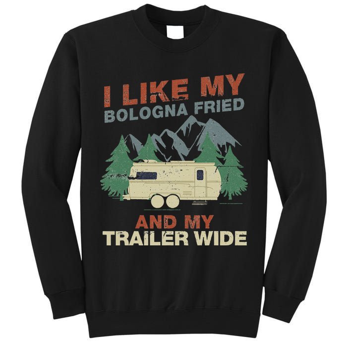 White Trash Redneck Trailer Funny White Trash Bash Tall Sweatshirt