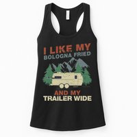 White Trash Redneck Trailer Funny White Trash Bash Womens Tank Top