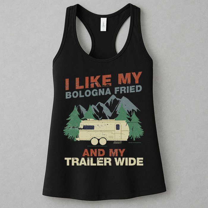 White Trash Redneck Trailer Funny White Trash Bash Womens Tank Top