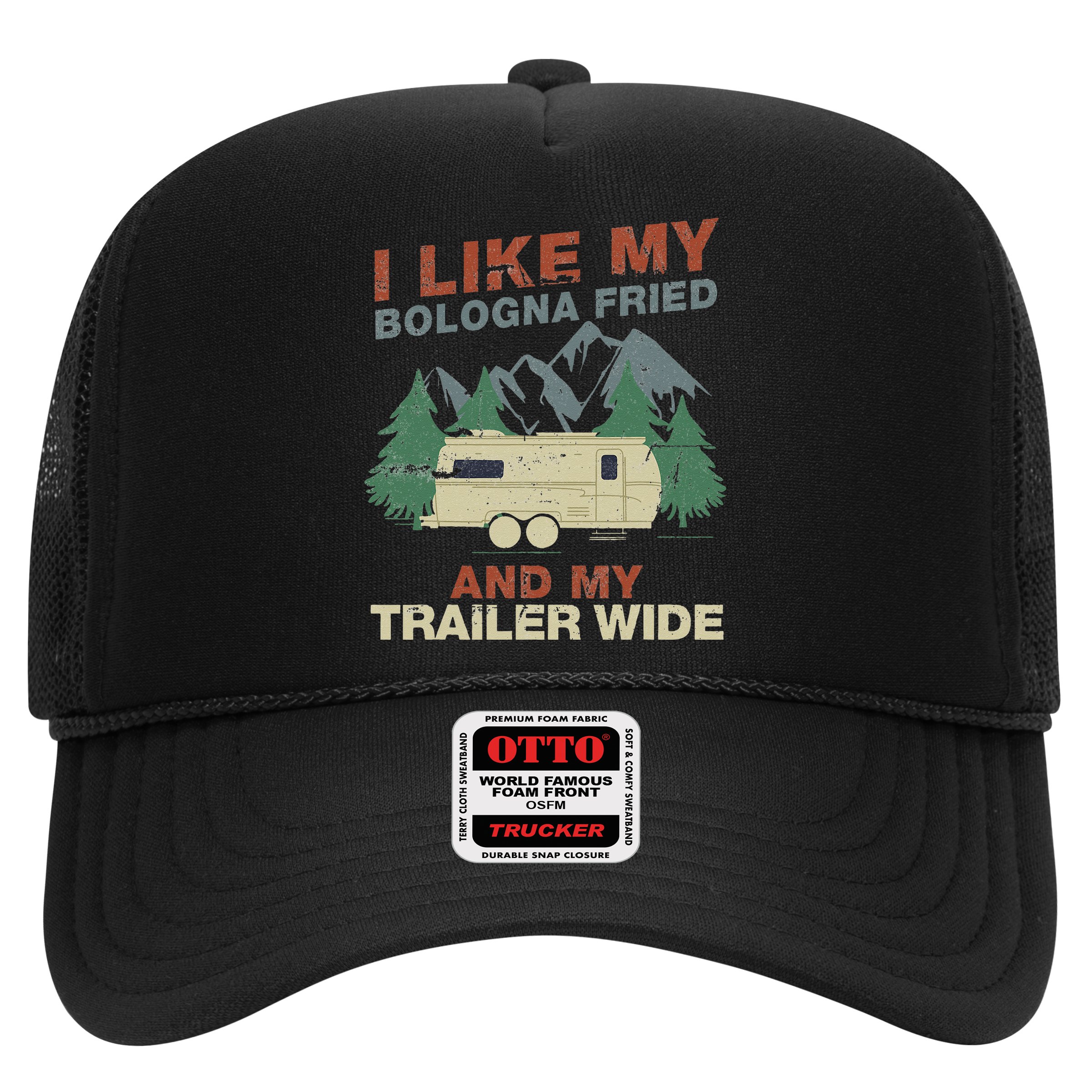 White Trash Redneck Trailer Funny White Trash Bash Hat