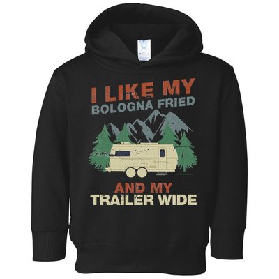 White Trash Redneck Trailer Funny White Trash Bash Toddler Hoodie