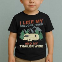 White Trash Redneck Trailer Funny White Trash Bash Toddler T-Shirt