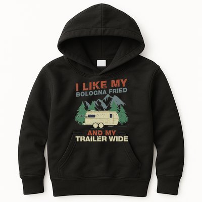 White Trash Redneck Trailer Funny White Trash Bash Kids Hoodie