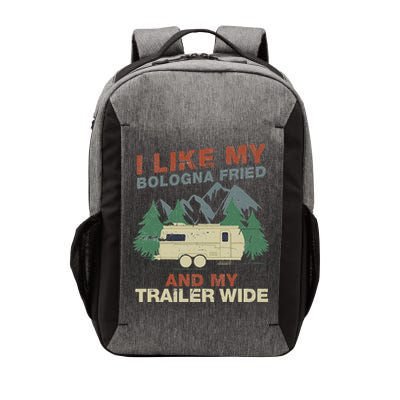 White Trash Redneck Trailer Funny White Trash Bash Vector Backpack