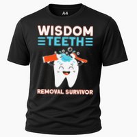Wisdom Teeth Removal Survivor Patient Wisdom Tooth Cooling Performance Crew T-Shirt