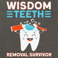 Wisdom Teeth Removal Survivor Patient Wisdom Tooth Cotton Canvas Backpack