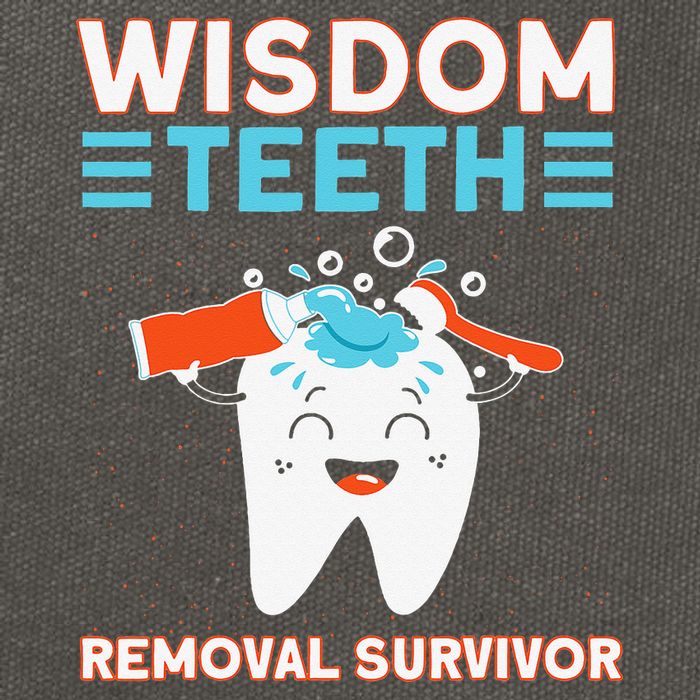 Wisdom Teeth Removal Survivor Patient Wisdom Tooth Cotton Canvas Backpack