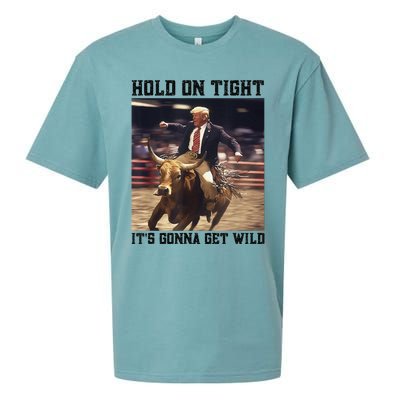 Western Trump Riding Wild Bull Southern Trump Rodeo Arena Sueded Cloud Jersey T-Shirt