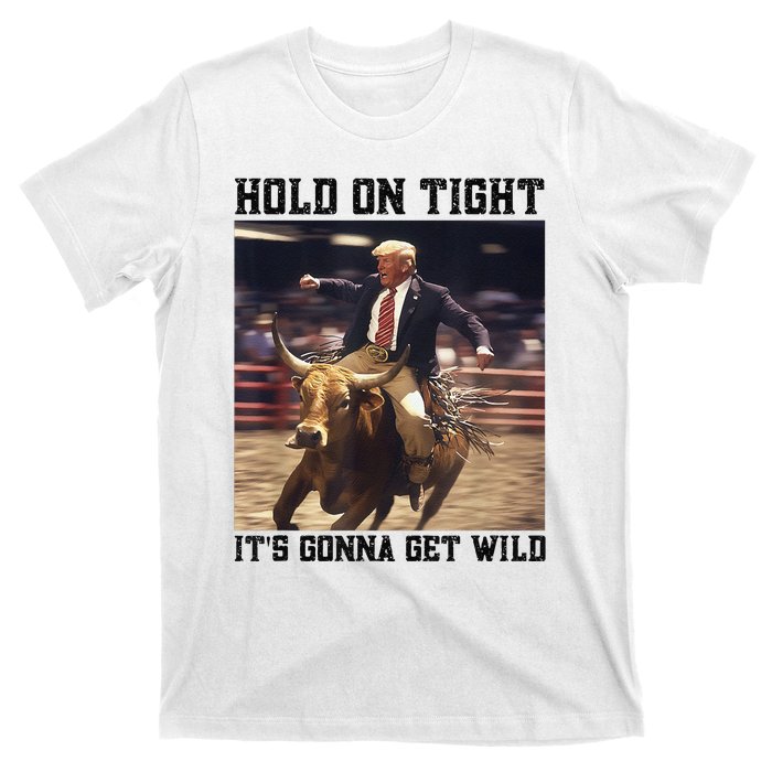 Western Trump Riding Wild Bull Southern Trump Rodeo Arena T-Shirt