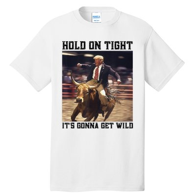 Western Trump Riding Wild Bull Southern Trump Rodeo Arena Tall T-Shirt