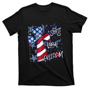 Where The Spirit Of The Lord Is There Is Freedom T-Shirt