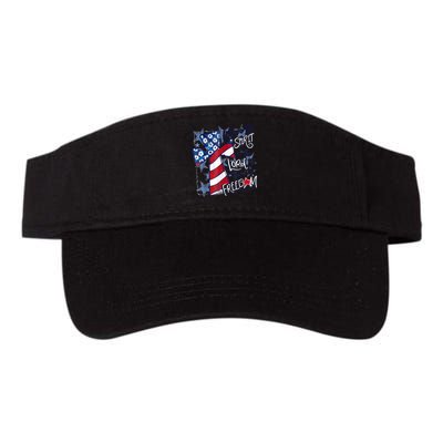 Where The Spirit Of The Lord Is There Is Freedom Valucap Bio-Washed Visor