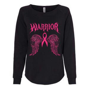 Warrior Tattoos Survivor Warrior Pink Ribbon Breast Cancer Womens California Wash Sweatshirt