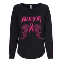 Warrior Tattoos Survivor Warrior Pink Ribbon Breast Cancer Womens California Wash Sweatshirt