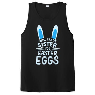 Will Trade Sister For Easter Eggs Gift Bunny Ears PosiCharge Competitor Tank