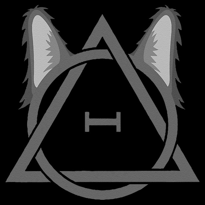 Wolf Therian Symbol City Backpack
