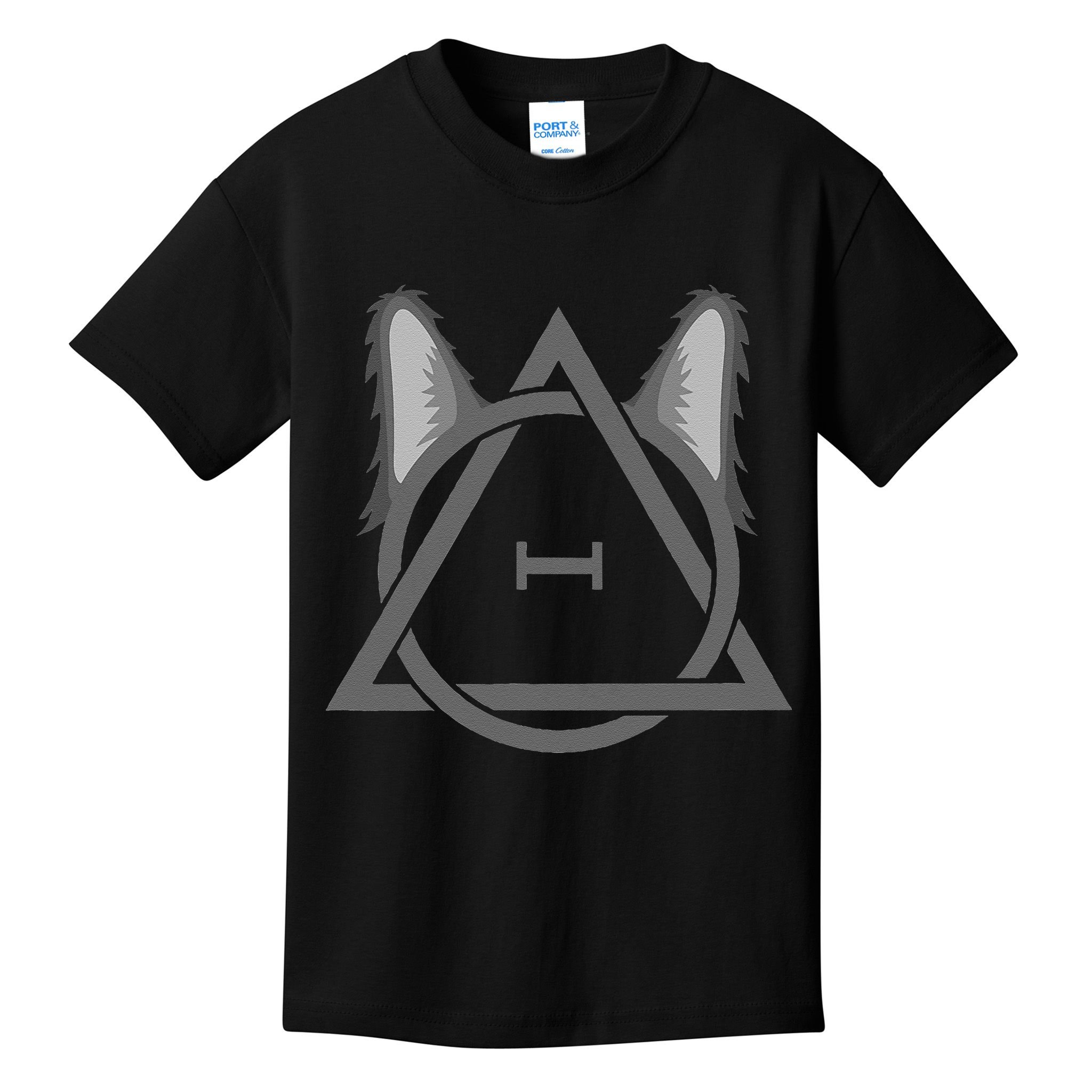 Wolf Therian Symbol Kids T-Shirt