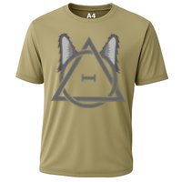 Wolf Therian Symbol Cooling Performance Crew T-Shirt