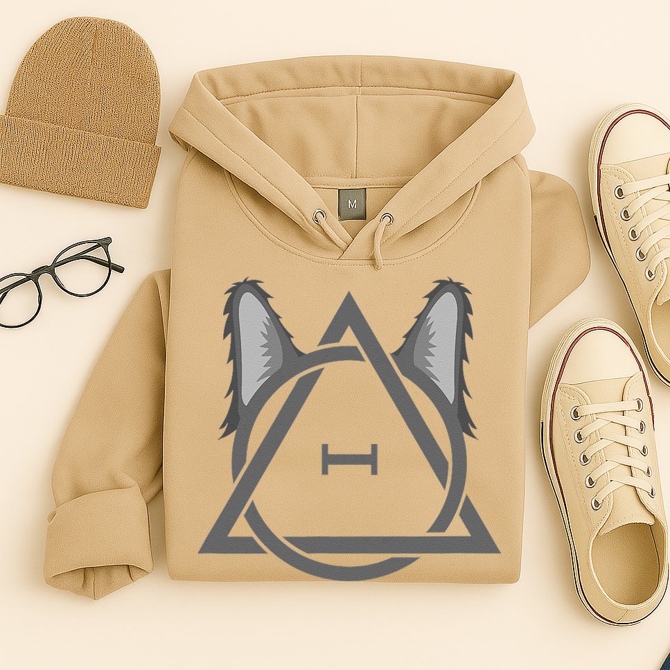 Wolf Therian Symbol Hoodie