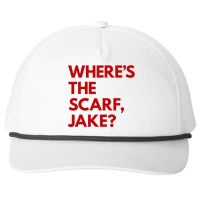 WhereS The Scarf Jake Snapback Five-Panel Rope Hat