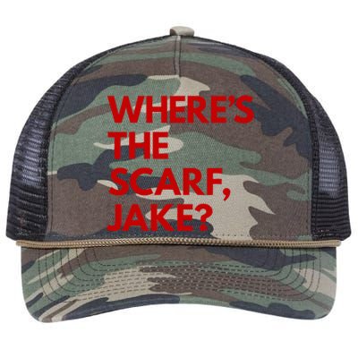 WhereS The Scarf Jake Retro Rope Trucker Hat Cap