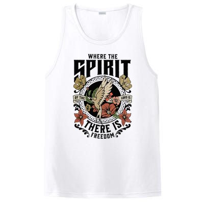 Where The Spirit Of The Lord Is There Is Freedom PosiCharge Competitor Tank