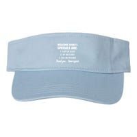 Welcome Today's Specials Are Lack Of Sleep, Up Too Early Visor