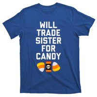 WILL TRADE SISTER FOR CANDY Funny Halloween Candy T-Shirt