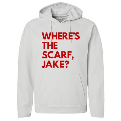 WhereS The Scarf Jake Performance Fleece Hoodie