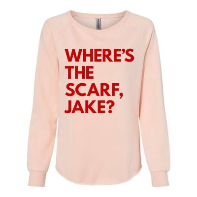 WhereS The Scarf Jake Womens California Wash Sweatshirt