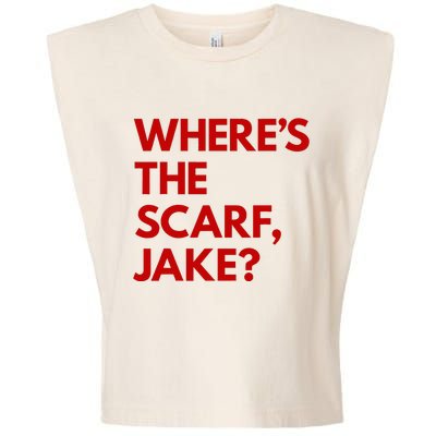 WhereS The Scarf Jake Garment-Dyed Women's Muscle Tee