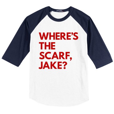 WhereS The Scarf Jake Baseball Sleeve Shirt