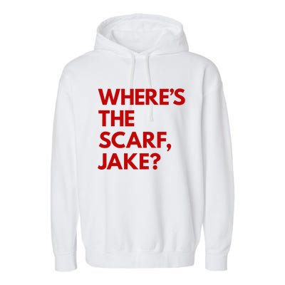 WhereS The Scarf Jake Garment-Dyed Fleece Hoodie