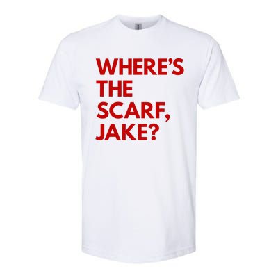 WhereS The Scarf Jake Softstyle® CVC T-Shirt