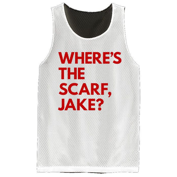 WhereS The Scarf Jake Mesh Reversible Basketball Jersey Tank