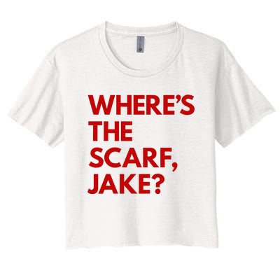 WhereS The Scarf Jake Women's Crop Top Tee