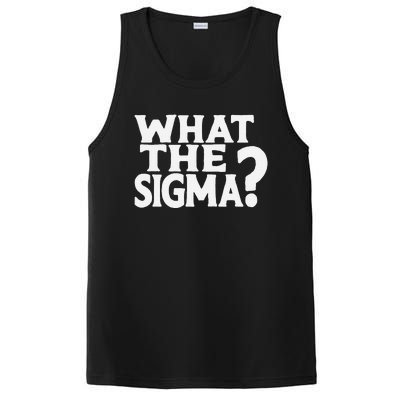 What The Sigma Saying Quote PosiCharge Competitor Tank