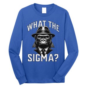 What The Sigma Brainrot Long Sleeve Shirt