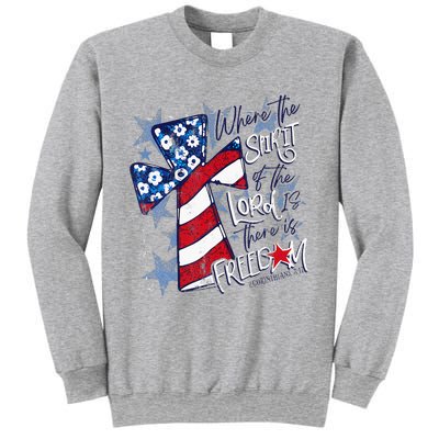 Where The Spirit Of The Lord Is There Is Freedom Sweatshirt