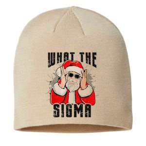 What The Sigma Santa Funny Christmas Meme Xmas Rizz Sustainable Beanie