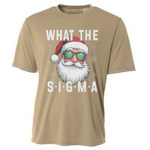 What The Sigma Christmas Santa Funny Meme Xmas Rizz Cooling Performance Crew T-Shirt