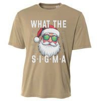 What The Sigma Christmas Santa Funny Meme Xmas Rizz Cooling Performance Crew T-Shirt