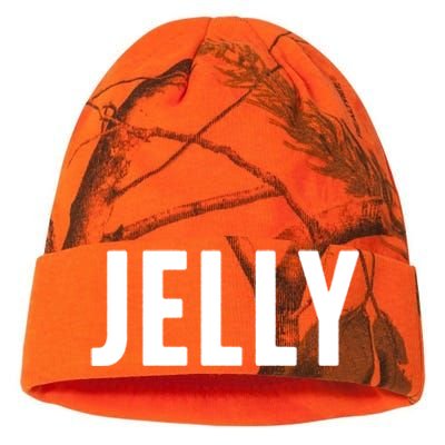 Word That Say Jelly For Peanut Butter And Jelly Couple Gift Kati Licensed 12" Camo Beanie