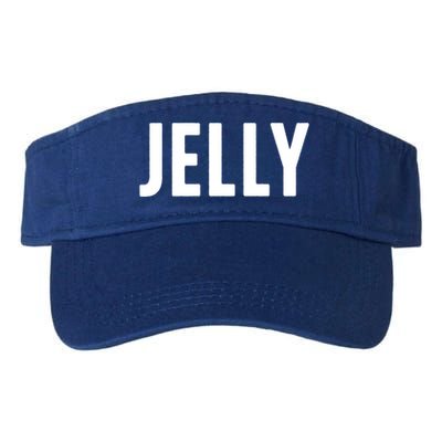 Word That Say Jelly For Peanut Butter And Jelly Couple Gift Visor