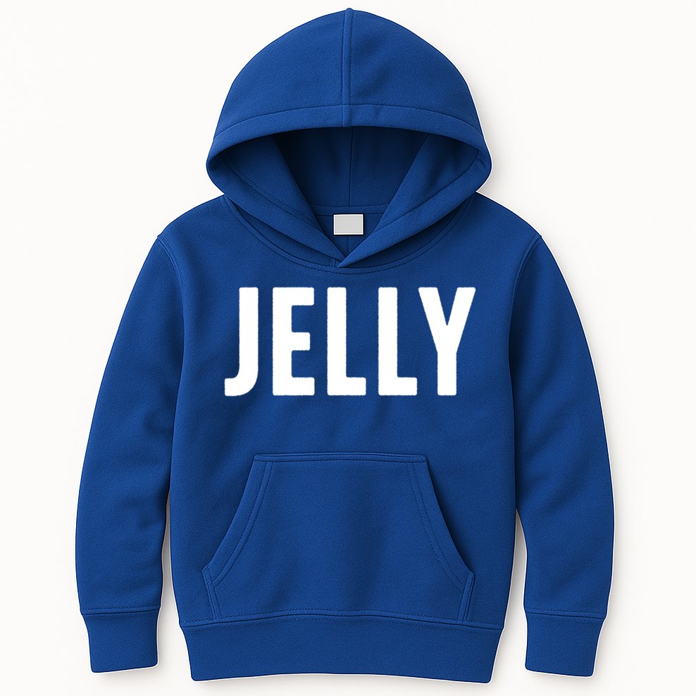Word That Say Jelly For Peanut Butter And Jelly Couple Gift Kids Hoodie