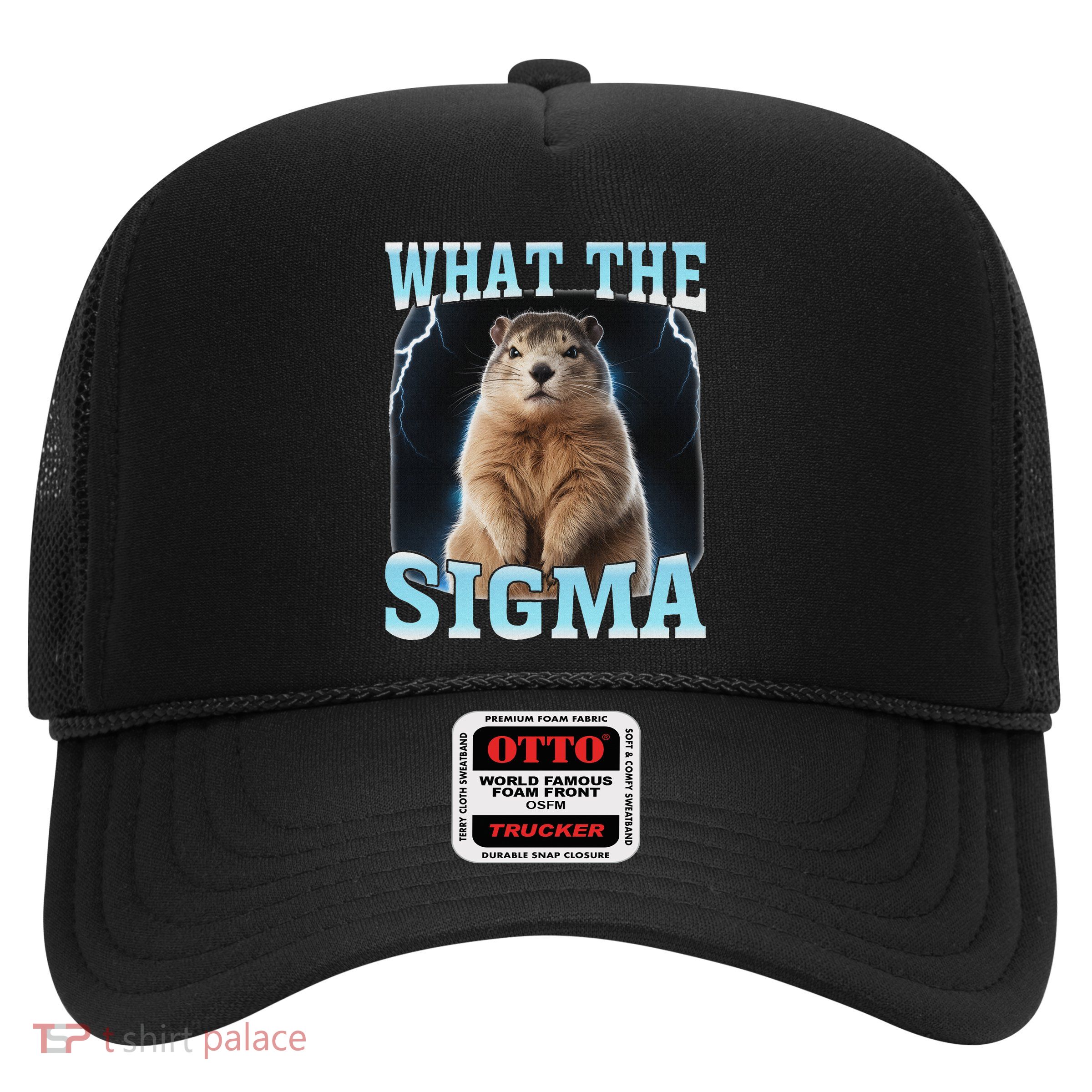 What The Sigma Meme Groundhog Day Funny Groundhog Trucker Hat