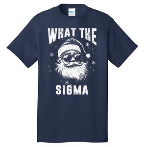 What The Sigma Santa Funny Christmas Meme Tall T-Shirt