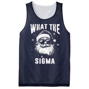 What The Sigma Santa Funny Christmas Meme Mesh Reversible Basketball Jersey Tank