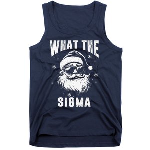 What The Sigma Santa Funny Christmas Meme Tank Top